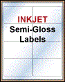 4" x 2.5" WHITE SEMI-GLOSS for INKJET Thumbnail