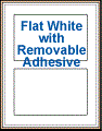 6.75" x 4.25" RECTANGLE REMOVABLE WHITE LABELS Thumbnail
