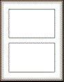 6.75" x 4.25" RECTANGLE UNCOATED WHITE LABELS Thumbnail