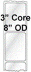 5" x 6" INKJET DOUBLE CAPACITY ROLL LABELS Thumbnail
