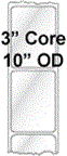 5" x 6" TRIPLE CAPACITY INKJET ROLL LABELS Thumbnail