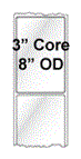 5" x 8" INKJET DOUBLE CAPACITY ROLL LABELS Thumbnail