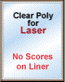 8.5" x 11" CLEAR LASER GLOSSY LABELS Thumbnail