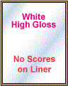 8.5" x 11" RECTANGLE GLOSSY WHITE LABELS Thumbnail