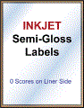 8.5" x 11" WHITE SEMI-GLOSS for INKJET Thumbnail