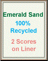 8.5" x 11" EMERALD SAND LABELS Thumbnail