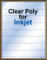 8.5" x 1.375" CLEAR GLOSSY LABELS Thumbnail