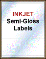 8.5" x 3.5" WHITE SEMI-GLOSS for INKJET Thumbnail