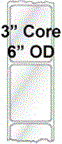 2.25" x 4" INKJET ROLL LABELS Thumbnail